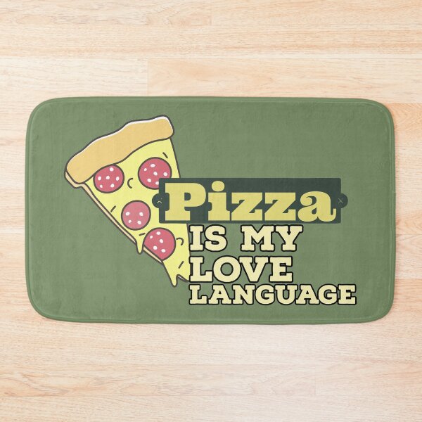 Item preview, Pizza is my love language  designed and sold by EmotionArt.