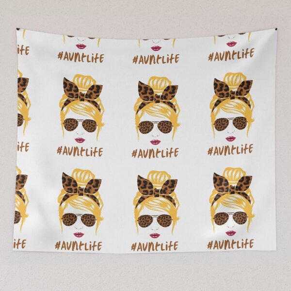 Item preview, Blonde Leopard Aunt Life designed and sold by speakupandshine.