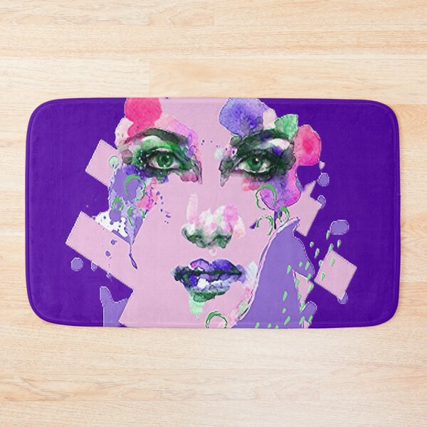 Item preview, Mystical Face of a Woman Graphic Psychedelic abstract art, nr 5, graphic psychedelic abstract art, trippy graphic psychedelic arte abstracto designed and sold by Adri Barnard.