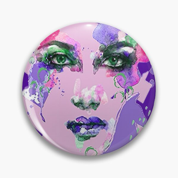 Item preview, Mystical Face of a Woman Graphic Psychedelic abstract art, nr 5, graphic psychedelic abstract art, trippy graphic psychedelic arte abstracto designed and sold by Adri Barnard.