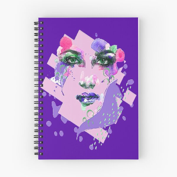 Item preview, Mystical Face of a Woman Graphic Psychedelic abstract art, nr 5, graphic psychedelic abstract art, trippy graphic psychedelic arte abstracto designed and sold by Adri Barnard.