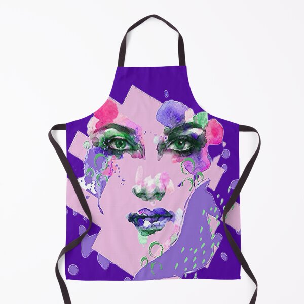 Item preview, Mystical Face of a Woman Graphic Psychedelic abstract art, nr 5, graphic psychedelic abstract art, trippy graphic psychedelic arte abstracto designed and sold by Adri Barnard.