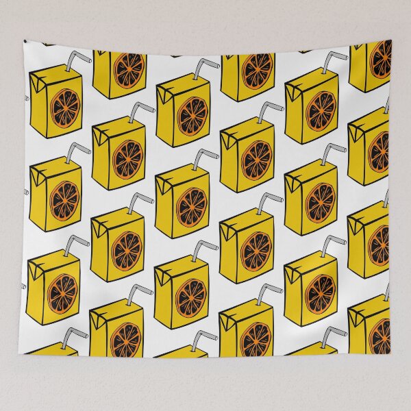 Item preview, Orange Juice Box Design designed and sold by ParadoxEnvision.