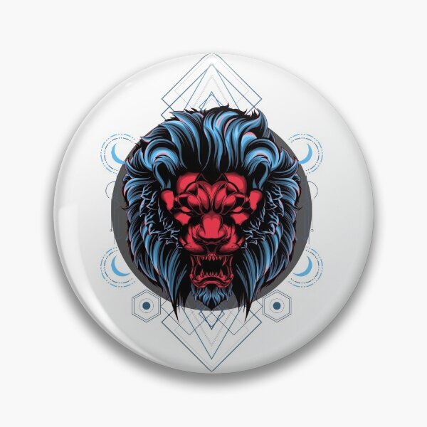 Item preview, What's Your Spirit Animal? Majestic Blue Light Lion designed and sold by Naumovski.