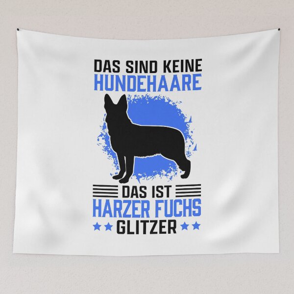 Item preview, Harzer Fuchs glitter old German herding dog saying designed and sold by madgrfx.