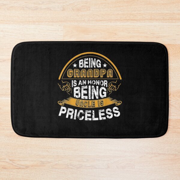Item preview, Mens Being A Grandpa Is An Honor Being A Uncle Fathers Day  designed and sold by anniet33.