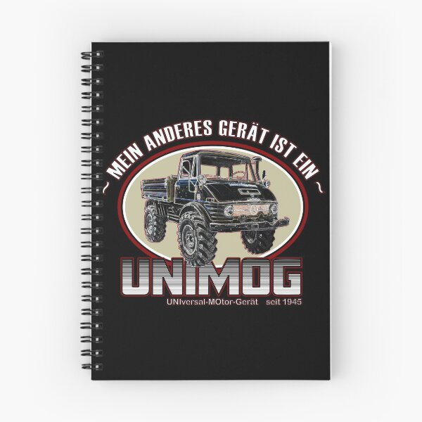 Item preview, Mein Anderes Gerät ist ein UNIMOG (Mi otro coche es un UNIMOG - alemán) - en negro designed and sold by Groenendijk.