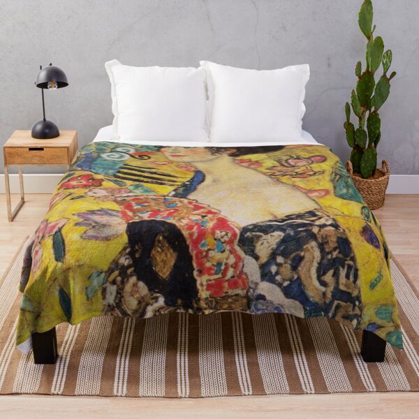Item preview, Gustav Klimt - Lady With Fan designed and sold by MichaelNoblem.