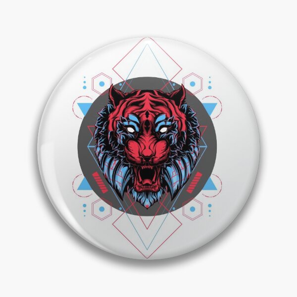 Item preview, What's Your Spirit Animal? Divine Blue Light Tiger designed and sold by Naumovski.