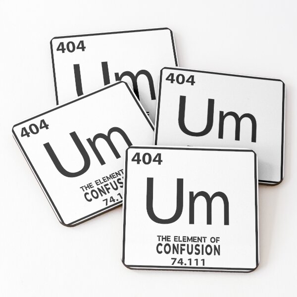 Item preview, element of confusion designed and sold by Docartdesign.