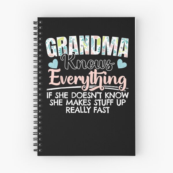 Item preview, Grandma Knows Everything For A Best Grandmother Lovers  designed and sold by maizreo.