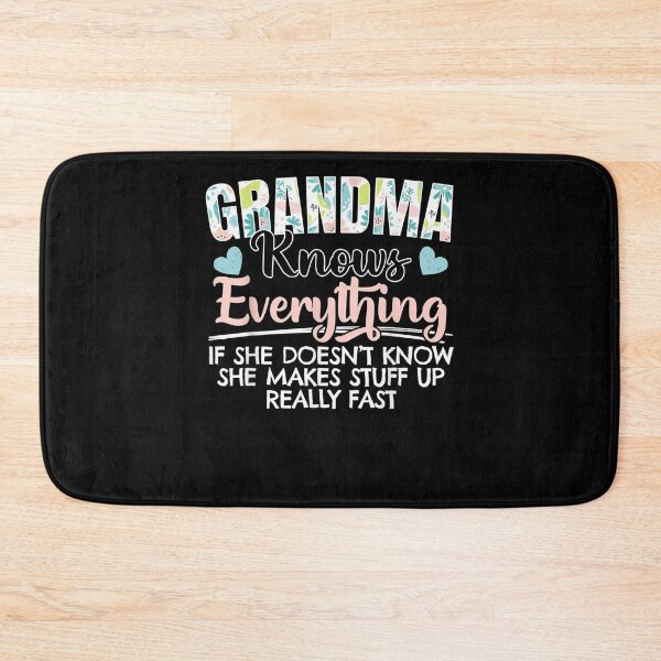 Item preview, Grandma Knows Everything For A Best Grandmother Lovers  designed and sold by maizreo.