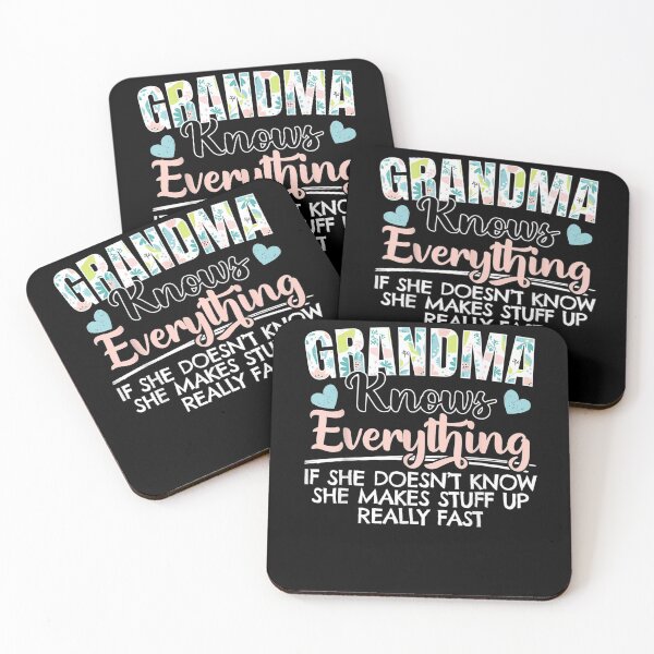 Item preview, Grandma Knows Everything For A Best Grandmother Lovers  designed and sold by maizreo.