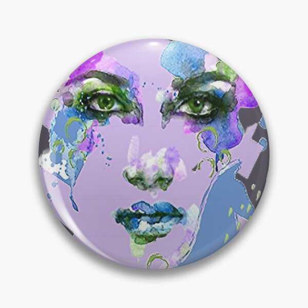 Item preview, Mystical Face of a Woman Graphic Psychedelic abstract art, nr 6, graphic psychedelic abstract art, trippy graphic psychedelic arte abstracto designed and sold by Adri Barnard.