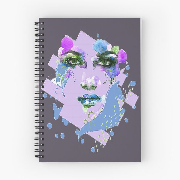 Item preview, Mystical Face of a Woman Graphic Psychedelic abstract art, nr 6, graphic psychedelic abstract art, trippy graphic psychedelic arte abstracto designed and sold by Adri Barnard.