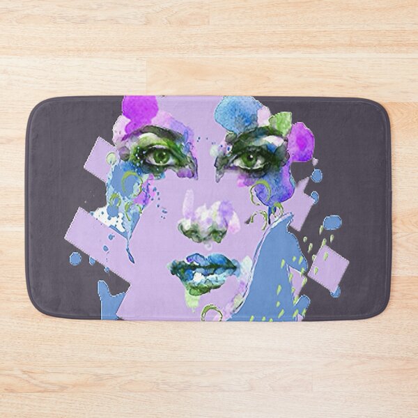 Item preview, Mystical Face of a Woman Graphic Psychedelic abstract art, nr 6, graphic psychedelic abstract art, trippy graphic psychedelic arte abstracto designed and sold by Adri Barnard.