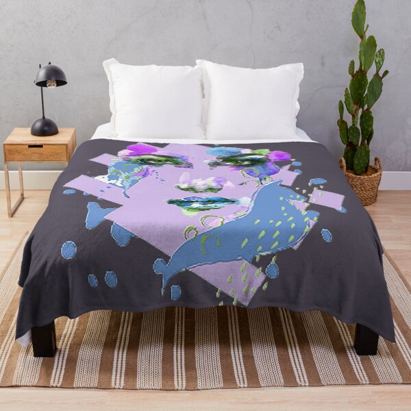 Item preview, Mystical Face of a Woman Graphic Psychedelic abstract art, nr 6, graphic psychedelic abstract art, trippy graphic psychedelic arte abstracto designed and sold by Adri Barnard.