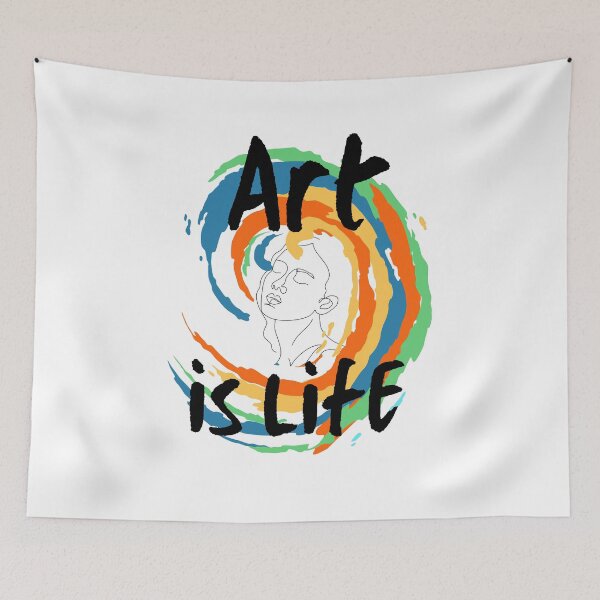 Item preview, Art is Life designed and sold by speakupandshine.