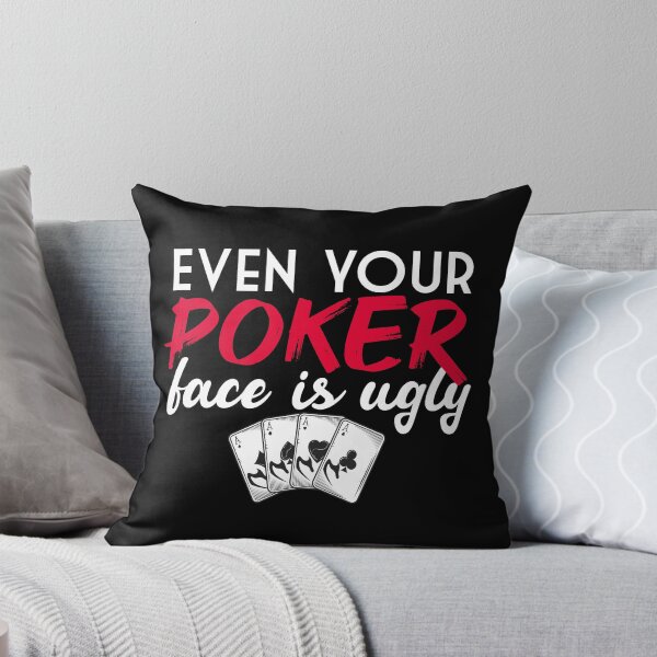 Item preview, Even your poker face is ugly - Funny poker joke, Poker T-shirt, Gift for poker lovers, Gift for poker players designed and sold by LahcenIqbi.