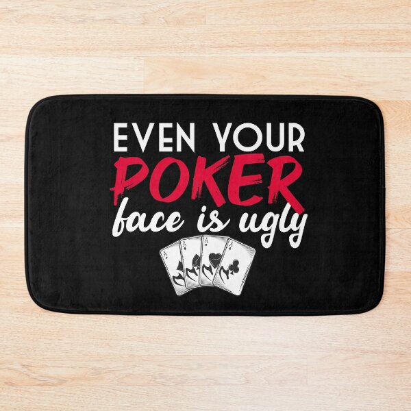 Item preview, Even your poker face is ugly - Funny poker joke, Poker T-shirt, Gift for poker lovers, Gift for poker players designed and sold by LahcenIqbi.