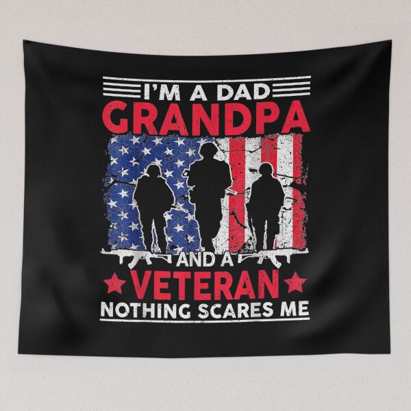 Item preview, I Am A Dad Grandpa And Veteran Father's Day  designed and sold by maizreo.