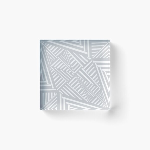 Item preview, GeoLine Gray Triangular Pattern Lines designed and sold by mishulu.