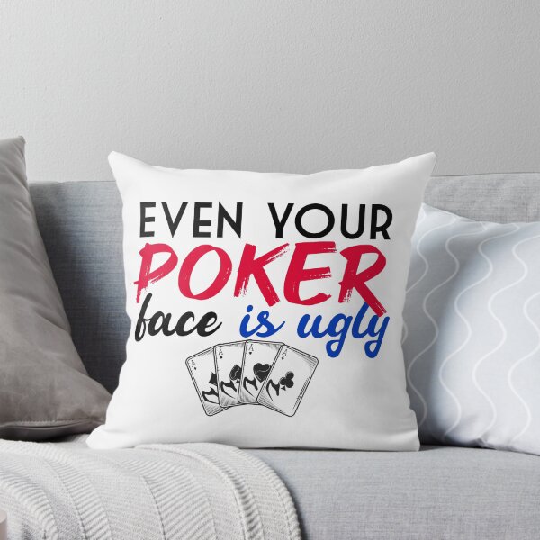 Item preview, Even your poker face is ugly - Funny poker joke, Poker T-shirt, Gift for poker lovers, Gift for poker players designed and sold by LahcenIqbi.