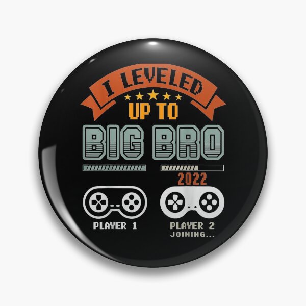 Item preview, Vintage Big Bro 2022 I Leveled Up To Big Bro Est 2022  designed and sold by anniet33.