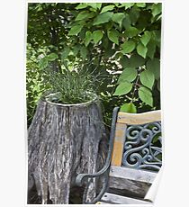 Kinky Grass - Tree Planter Poster