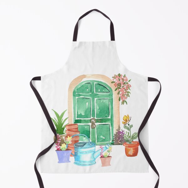 Item preview, Watercolour Garden Door, Gift for Gardener, Watercolor, Whimsical designed and sold by BohoStudio.