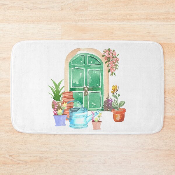 Item preview, Watercolour Garden Door, Gift for Gardener, Watercolor, Whimsical designed and sold by BohoStudio.