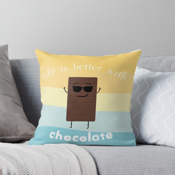 Item preview, Life is  better with chocolate designed and sold by Magic-Brush.