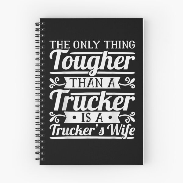 Item preview, The Only Thing Tougher Then A Trucker Is A Trucker's Wife  designed and sold by anniet33.