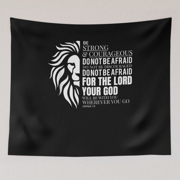 Item preview, Joshua 1 9 Inspired Be Strong And Courageous Related Bible Q  designed and sold by anniet33.