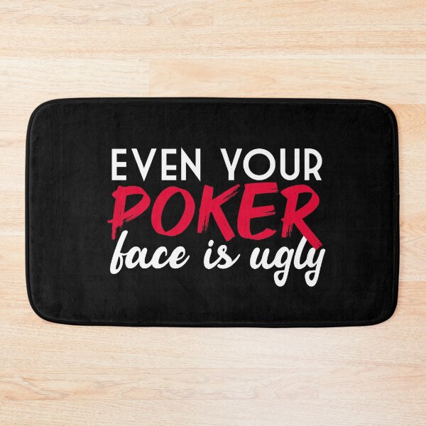 Item preview, Even your poker face is ugly - Funny poker joke, Poker T-shirt, Gift for poker lovers, Gift for poker players designed and sold by LahcenIqbi.