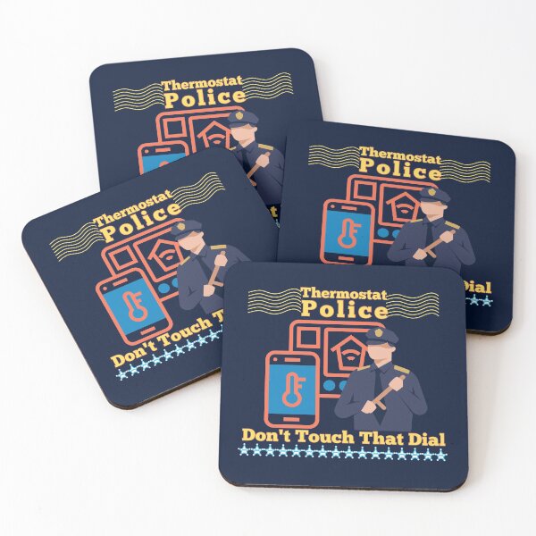 Item preview, Thermostat Police Funny Dad Humor  designed and sold by AwakenedSoul.