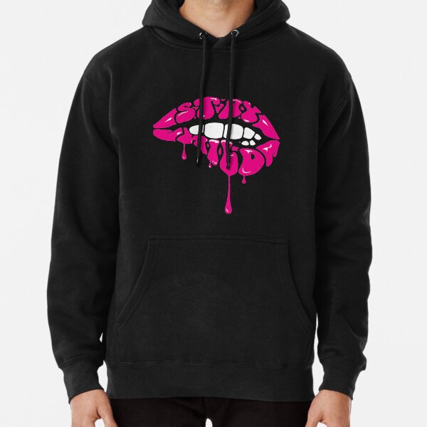 Ben Azelart Merch Stay Wild Lip Sweat à capuche épais