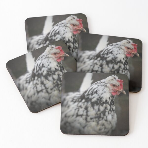 Item preview, speckeld Icelandic chicken designed and sold by Hallamalla.