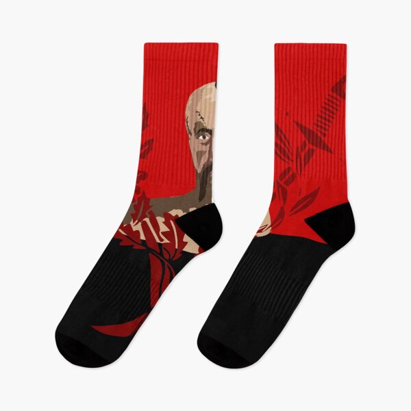 Item preview, Cossack on red and black flag designed and sold by bonnashejve.