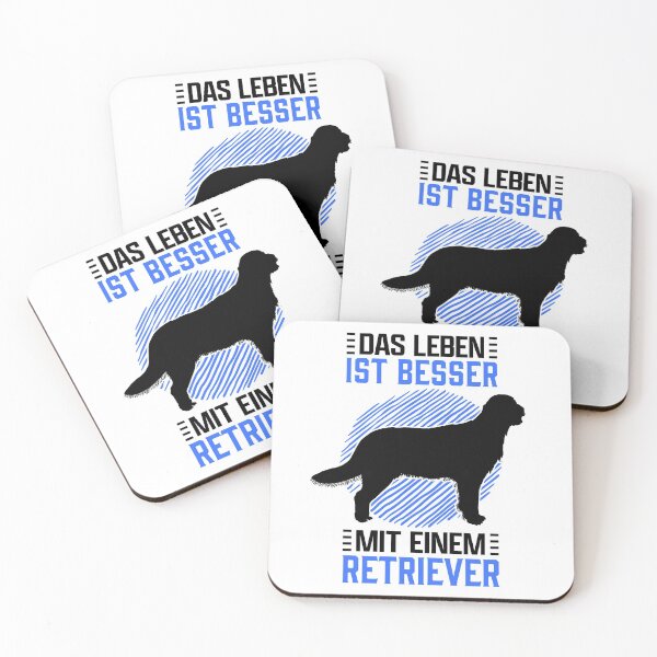 Item preview, Viviendo con dueños de perros Retriever de pelo liso designed and sold by madgrfx.