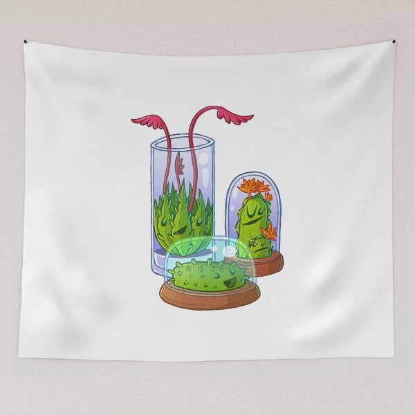 Aperçu de l'œuvre Cactus dans des cloches de verre créée et vendue par RemcoBakker.