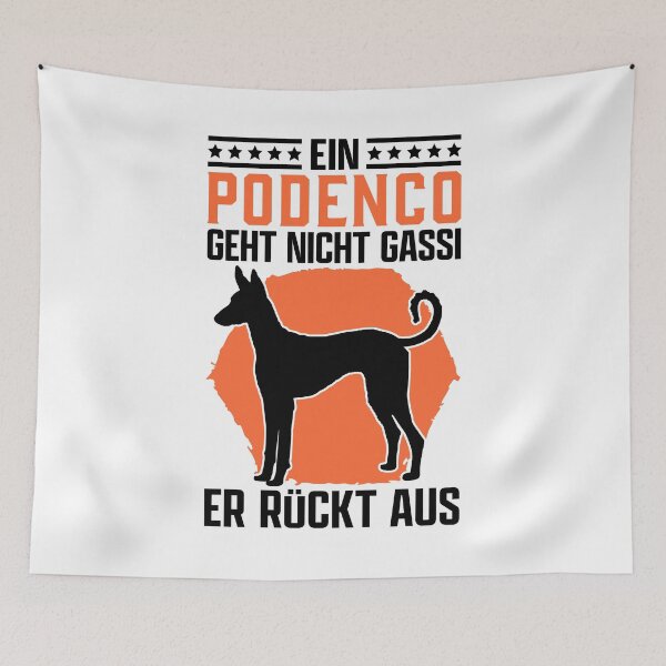 Item preview, Podenco go for a dog hound dog designed and sold by madgrfx.