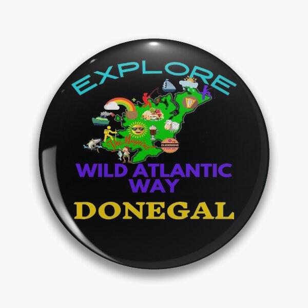 Item preview, EXPLORE THE MAGICAL WILD ATLANTIC WAY DONEGAL designed and sold by OliDesigns.