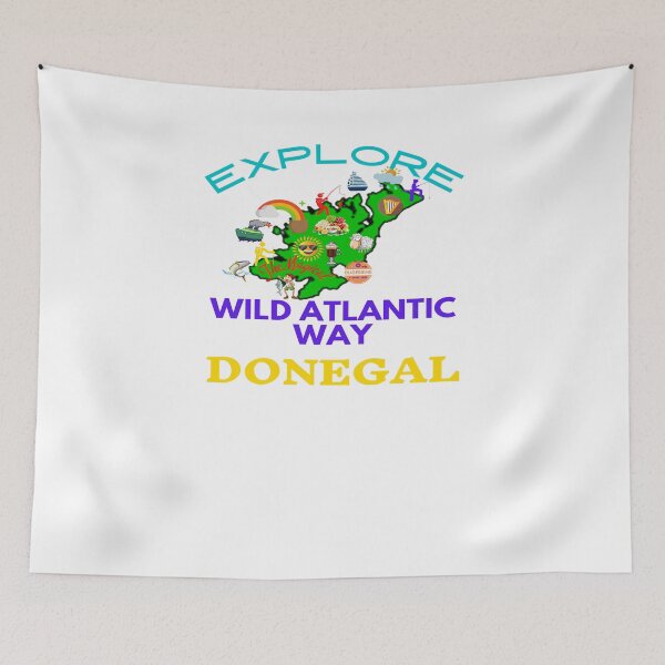 Item preview, EXPLORE THE MAGICAL WILD ATLANTIC WAY DONEGAL designed and sold by OliDesigns.