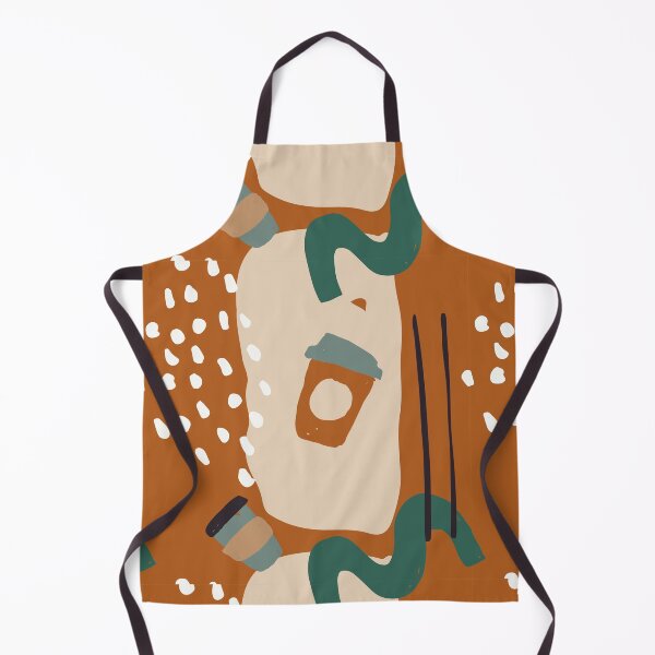 Item preview, Aesthetic Abstract Coffee Pattern designed and sold by PatternTale.