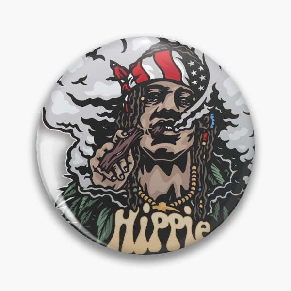 Item preview, Hippie jerky art white designed and sold by Hippiejerky.
