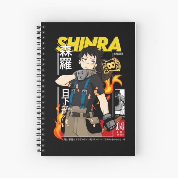 Shinra Cuaderno de espiral
