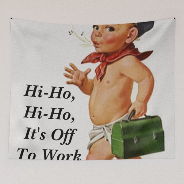 Item preview, Vintage 'hi ho' whistler Retirement Party designed and sold by MichaelNoblem.