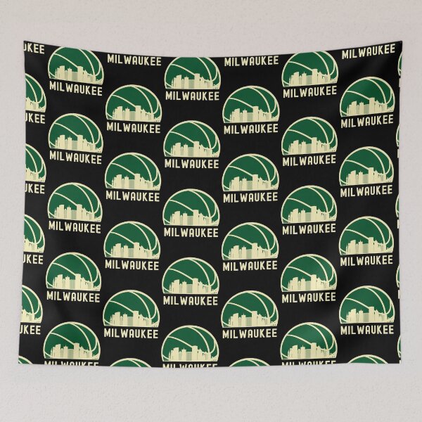 Item preview, Milwaukee Retro B-Ball Wisconsin Basketball City designed and sold by ibeargifts.