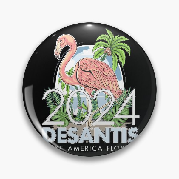 Item preview, DeSantis 2024 Make America Florida Election Flamingo State designed and sold by sweetheartistic.